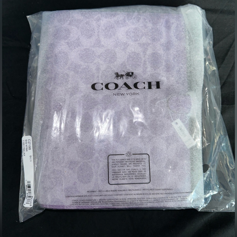 Coach Notebook In Signature Canvas - Picture 4 of 4